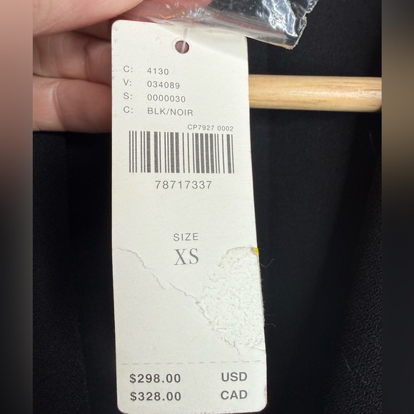 NWT Vineet Bahl x Anthropologie Blazer Dress Black XS - Picture 5 of 14